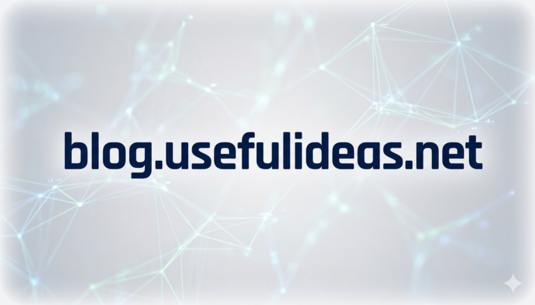blog usefulideas net