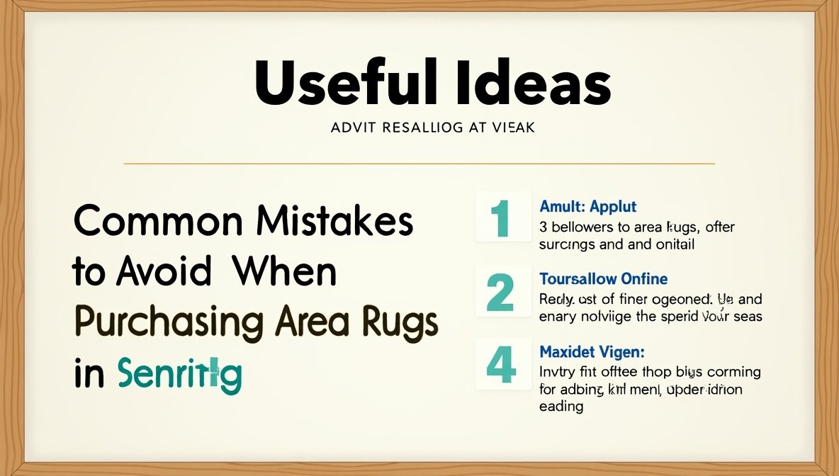usefulideas common mistakes purchasing area rugs