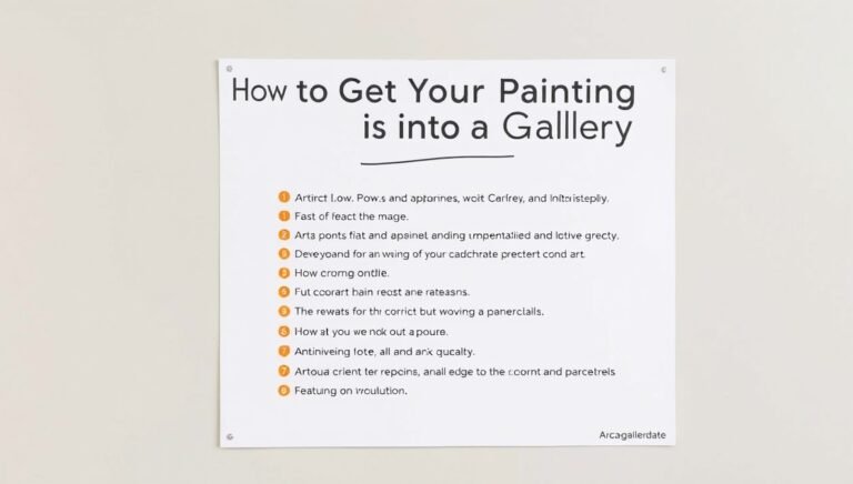 how to get your paintings into a gallery arcagallerdate